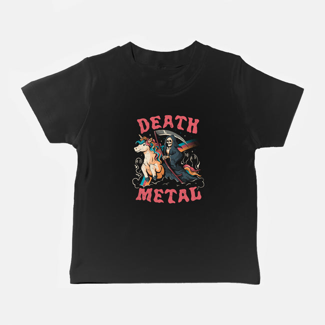 Death Metal Is Immortal-baby basic tee-eduely