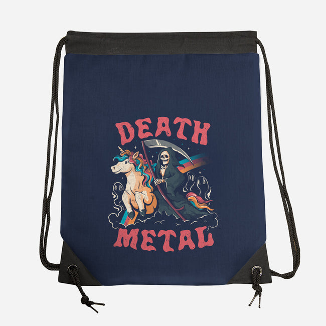 Death Metal Is Immortal-none drawstring bag-eduely