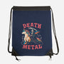 Death Metal Is Immortal-none drawstring bag-eduely