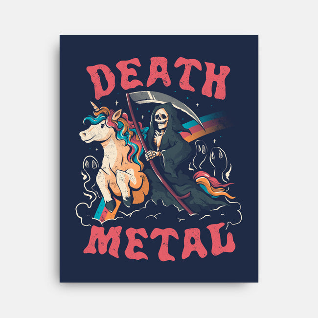 Death Metal Is Immortal-none stretched canvas-eduely