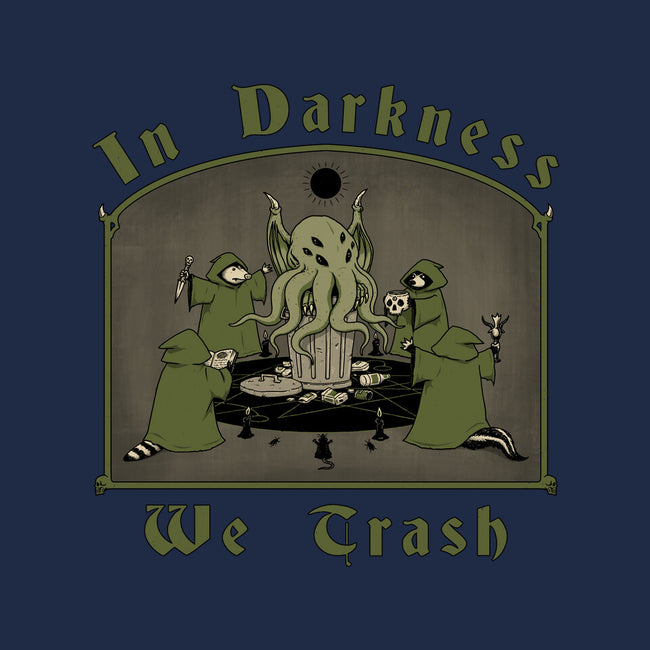 In Darkness We Trash-none removable cover throw pillow-pigboom