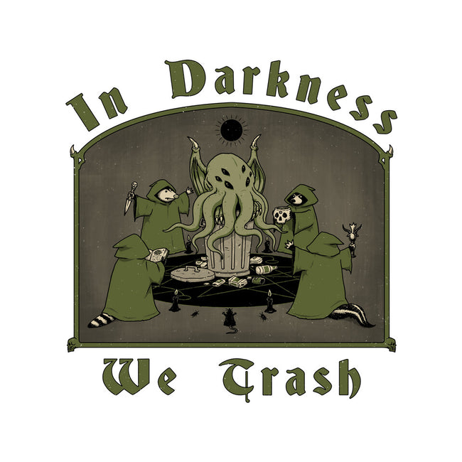 In Darkness We Trash-unisex baseball tee-pigboom