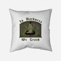 In Darkness We Trash-none removable cover w insert throw pillow-pigboom