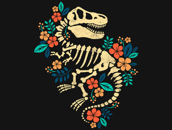 Flowered Dinosaur Fossil