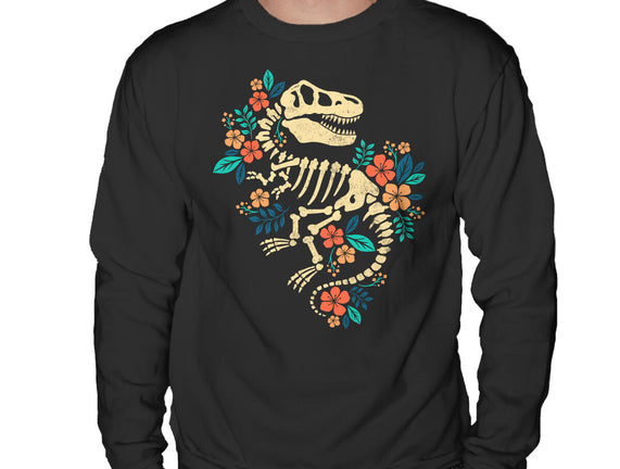 Flowered Dinosaur Fossil