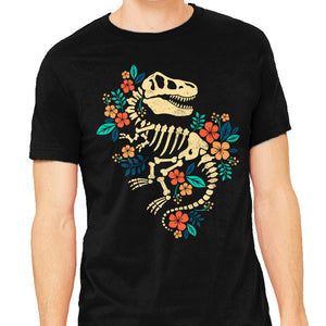 Flowered Dinosaur Fossil