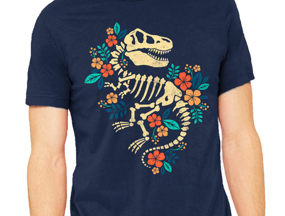 Flowered Dinosaur Fossil