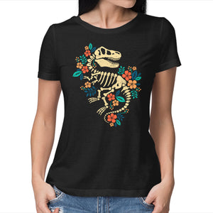 Flowered Dinosaur Fossil