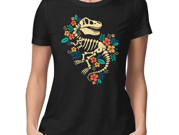 Flowered Dinosaur Fossil