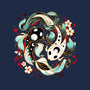 Aquatic Harmony-womens basic tee-Snouleaf