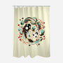 Aquatic Harmony-none polyester shower curtain-Snouleaf