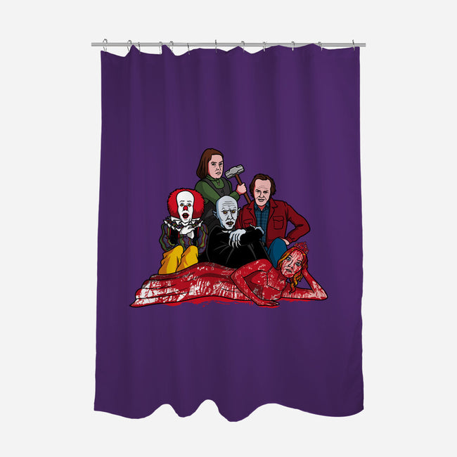 The Maine Club-none polyester shower curtain-jasesa