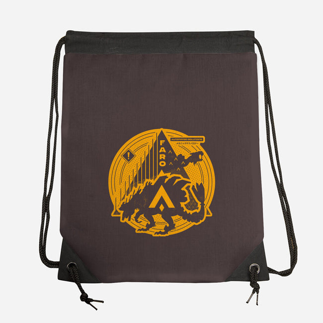 Faro Plague-none drawstring bag-Logozaste