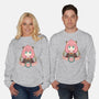 Young Spy-unisex crew neck sweatshirt-Alundrart