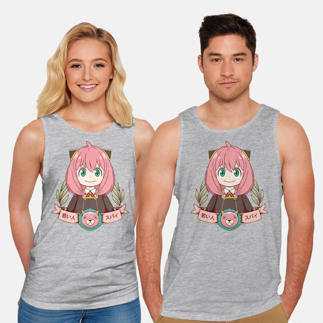 Young Spy-unisex basic tank-Alundrart
