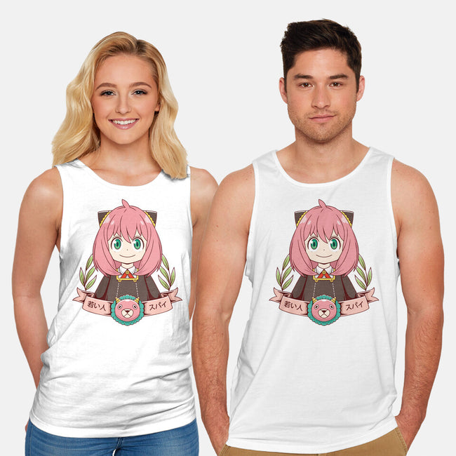 Young Spy-unisex basic tank-Alundrart