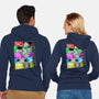 Pirate Heroes-unisex zip-up sweatshirt-meca artwork