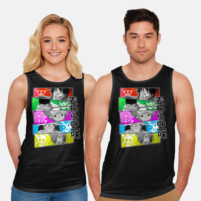 Pirate Heroes-unisex basic tank-meca artwork
