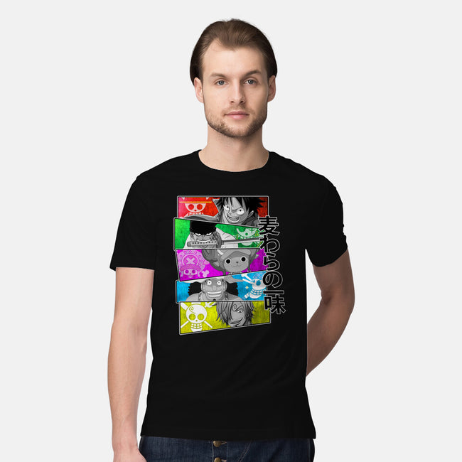 Pirate Heroes-mens premium tee-meca artwork