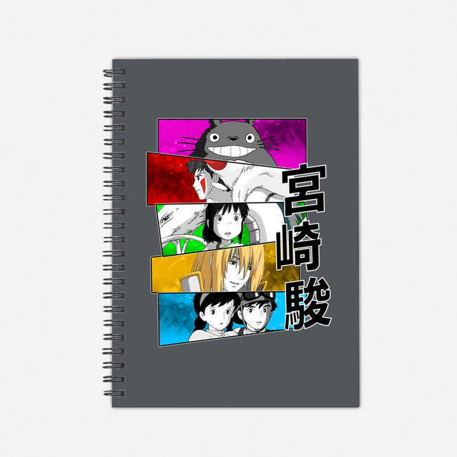 Japan Classics-none dot grid notebook-meca artwork