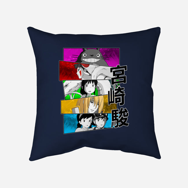 Japan Classics-none removable cover w insert throw pillow-meca artwork