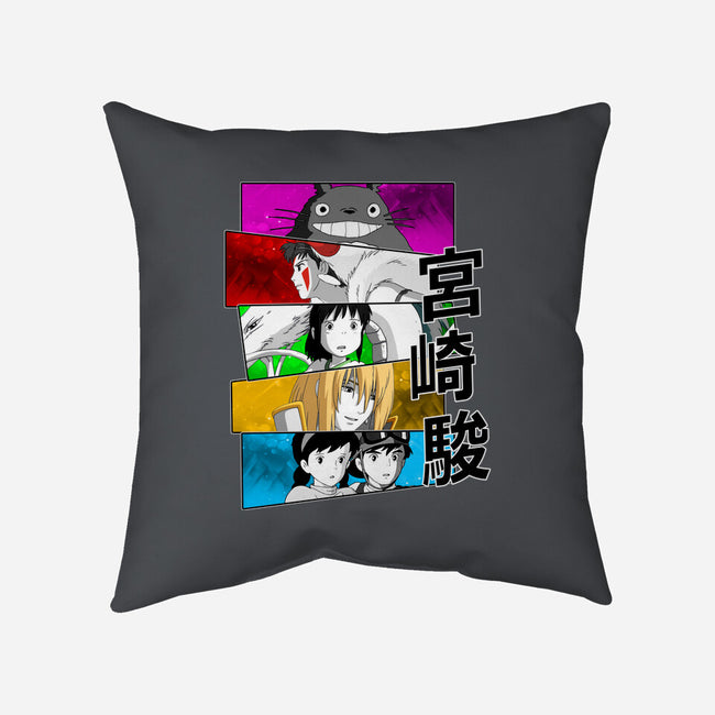 Japan Classics-none removable cover throw pillow-meca artwork