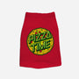 Cowabunga! It's Pizza Time!-dog basic pet tank-dalethesk8er