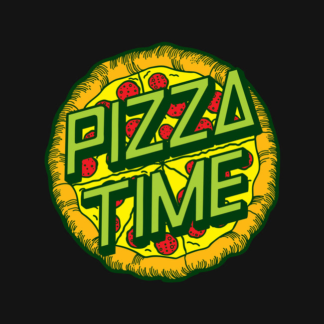 Cowabunga! It's Pizza Time!-none glossy sticker-dalethesk8er