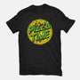 Cowabunga! It's Pizza Time!-womens basic tee-dalethesk8er