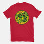 Cowabunga! It's Pizza Time!-womens basic tee-dalethesk8er