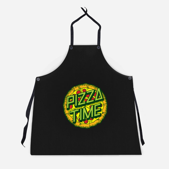 Cowabunga! It's Pizza Time!-unisex kitchen apron-dalethesk8er