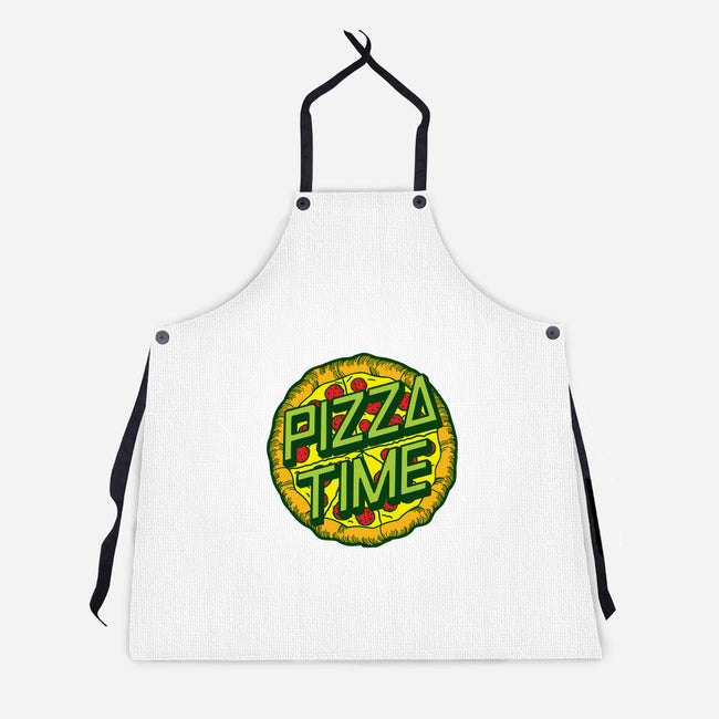 Cowabunga! It's Pizza Time!-unisex kitchen apron-dalethesk8er