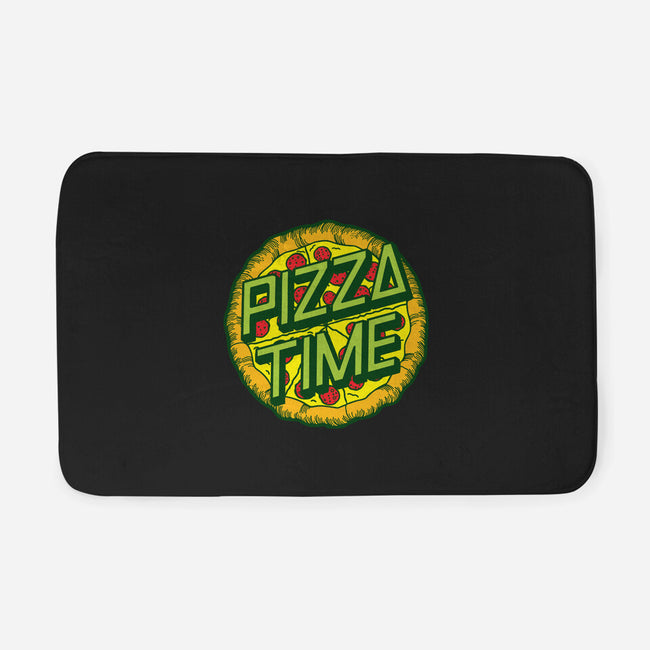 Cowabunga! It's Pizza Time!-none memory foam bath mat-dalethesk8er
