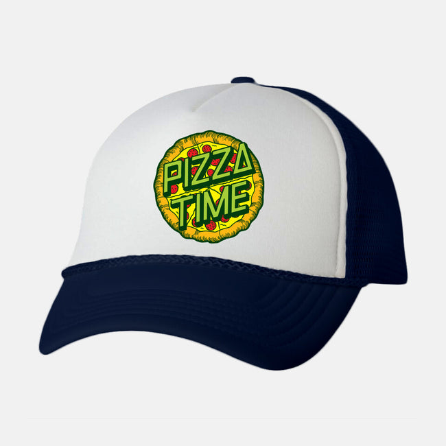 Cowabunga! It's Pizza Time!-unisex trucker hat-dalethesk8er