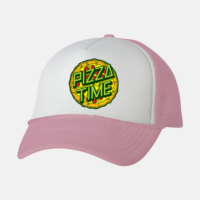 Cowabunga! It's Pizza Time!-unisex trucker hat-dalethesk8er