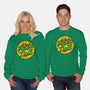 Cowabunga! It's Pizza Time!-unisex crew neck sweatshirt-dalethesk8er