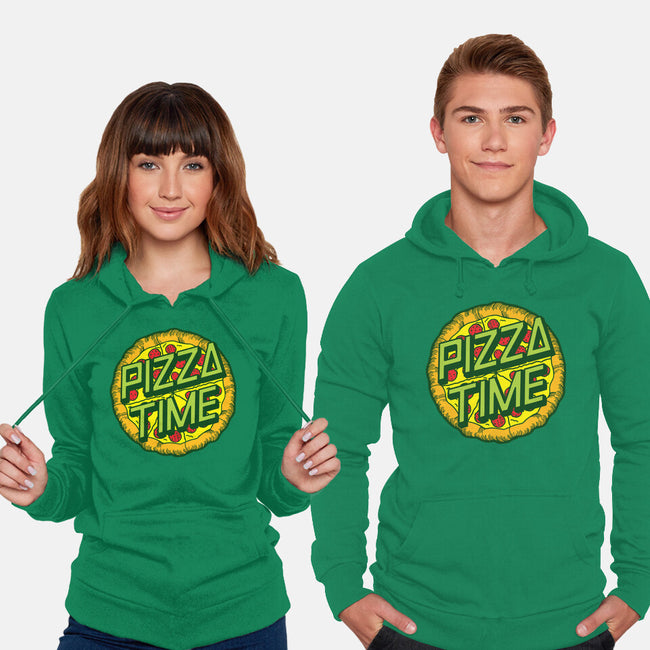 Cowabunga! It's Pizza Time!-unisex pullover sweatshirt-dalethesk8er