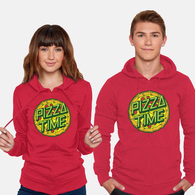Cowabunga! It's Pizza Time!-unisex pullover sweatshirt-dalethesk8er