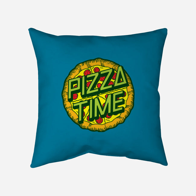 Cowabunga! It's Pizza Time!-none removable cover throw pillow-dalethesk8er