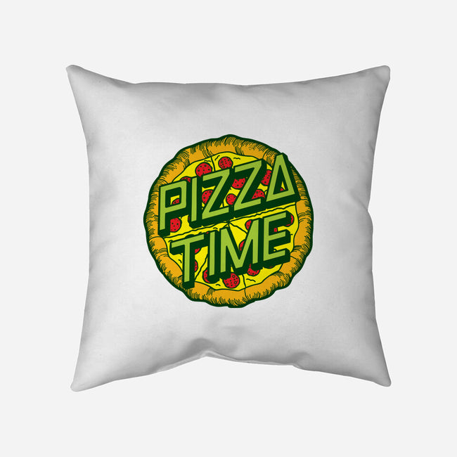 Cowabunga! It's Pizza Time!-none removable cover throw pillow-dalethesk8er