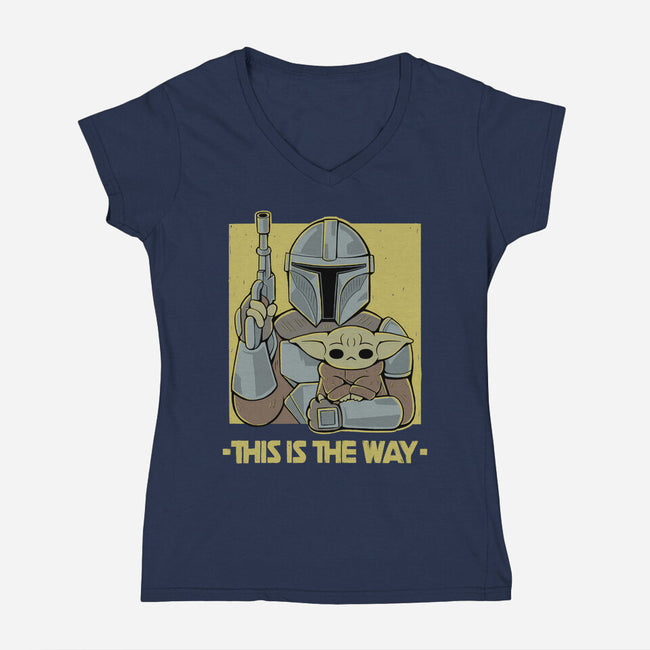 The Way-womens v-neck tee-xMorfina