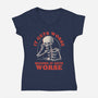 It Gets Worse-womens v-neck tee-eduely