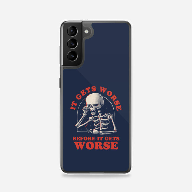 It Gets Worse-samsung snap phone case-eduely