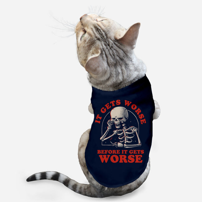 It Gets Worse-cat basic pet tank-eduely