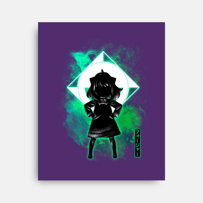 Cosmic Little Spy-none stretched canvas-fanfreak1