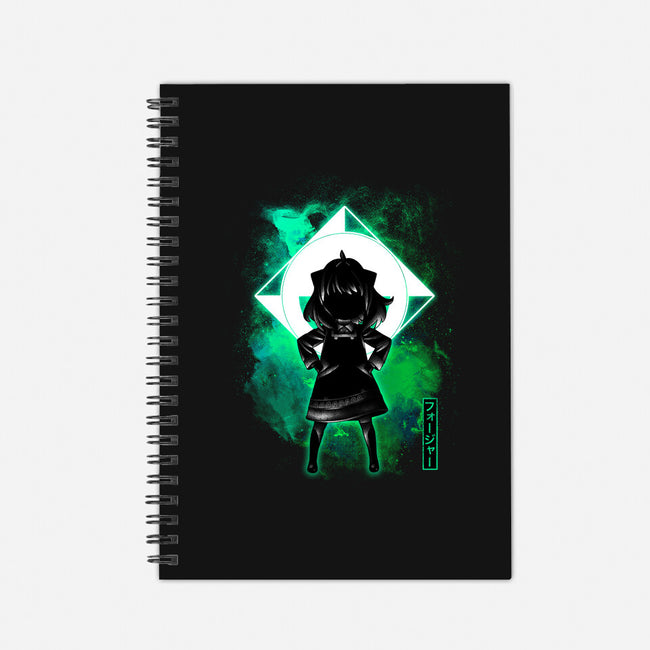 Cosmic Little Spy-none dot grid notebook-fanfreak1