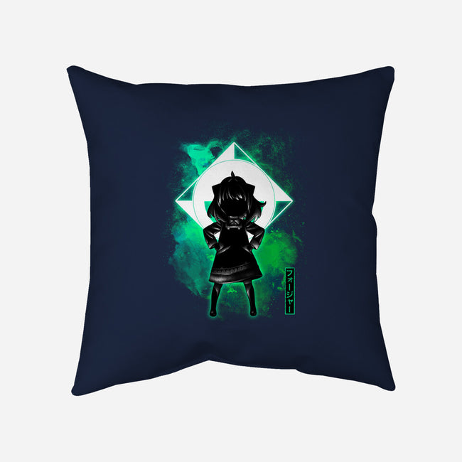 Cosmic Little Spy-none removable cover w insert throw pillow-fanfreak1