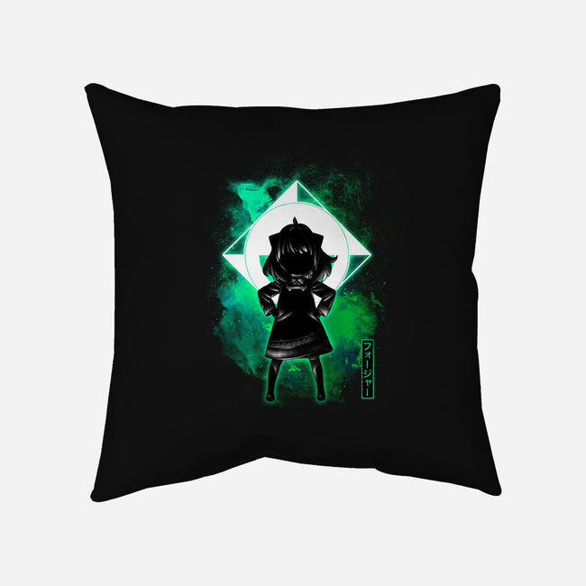 Cosmic Little Spy-none removable cover throw pillow-fanfreak1