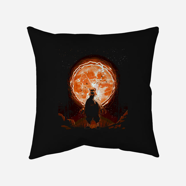 Kyojuro Demon-none removable cover w insert throw pillow-rondes