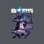 Black Rock Shooter-none polyester shower curtain-Corndes
